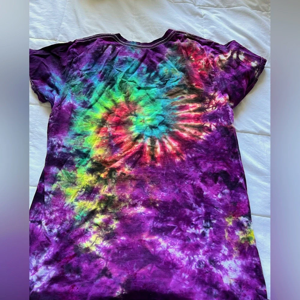 Vivid Tie-Dye T- Shirt - Picture 1 of 3
